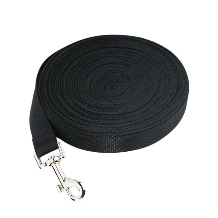 Nylon Black Dog Leash