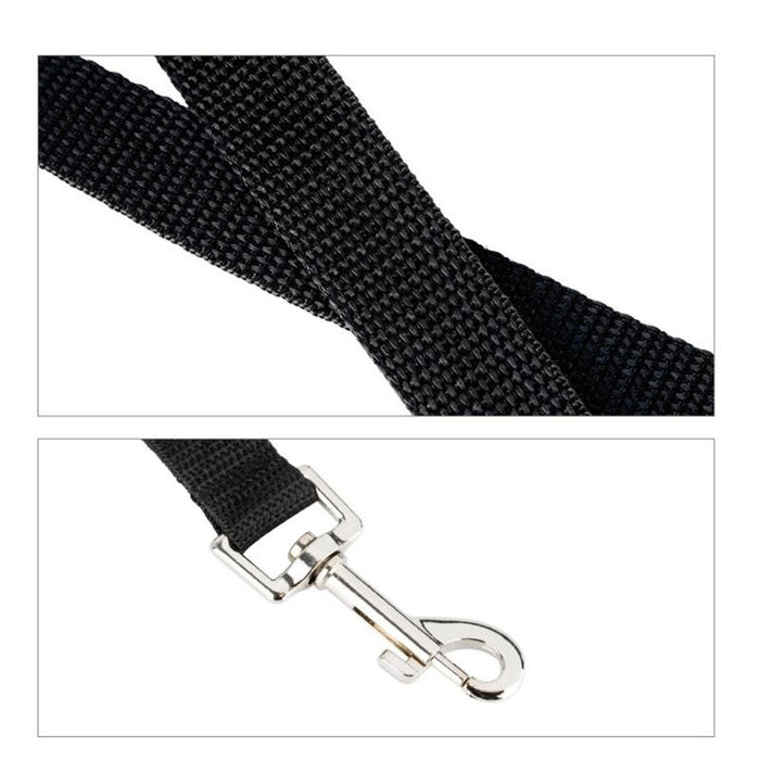 Nylon Black Dog Leash