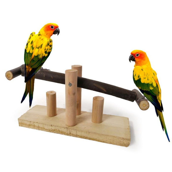 Wooden See-Saw Swing Bird Toy