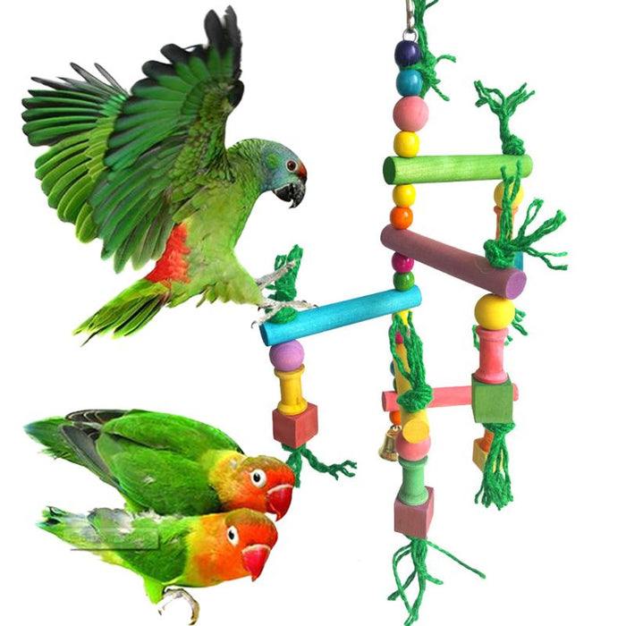 Climbing Hanging Ladder Bird Toy