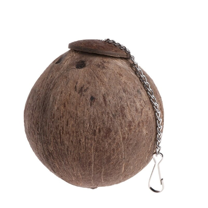 Natural Coconut Shell Bird Nest