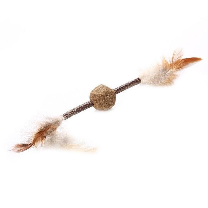 Toy Stick With Feathers