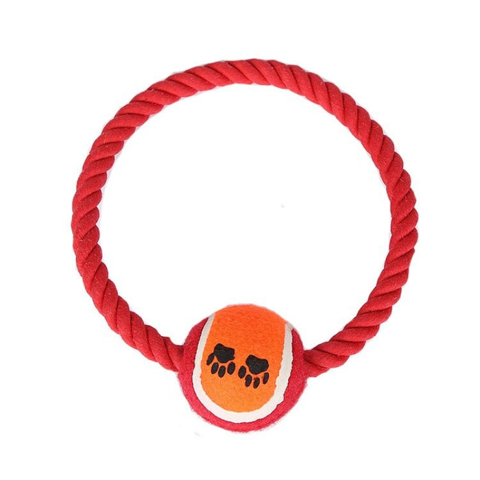 Dog Toys Braided Rope Knotted