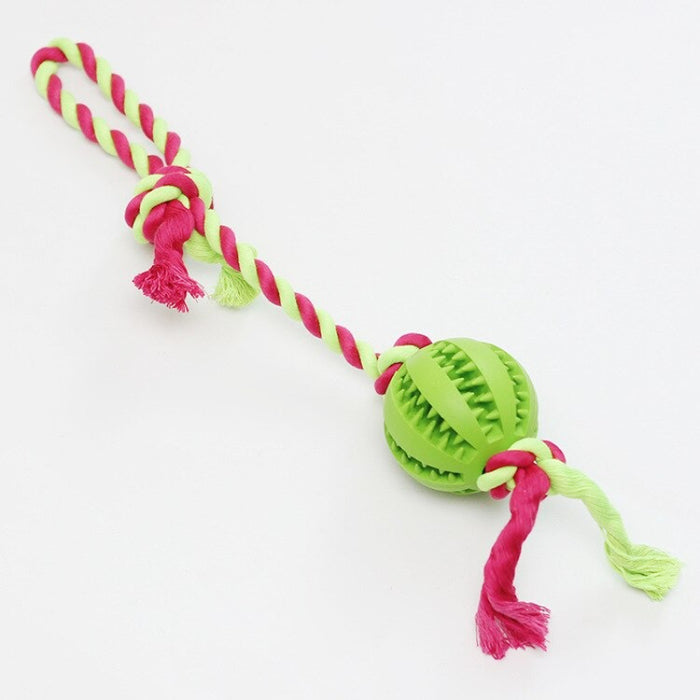 Dog Toys Rubber Cleaning Balls