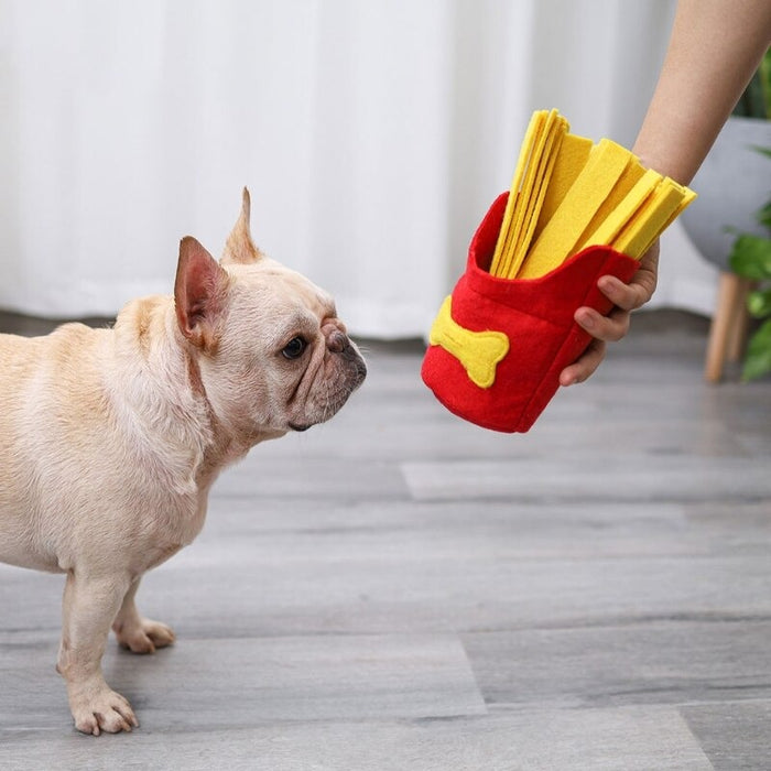 Snuffle Mat French Fries Dog