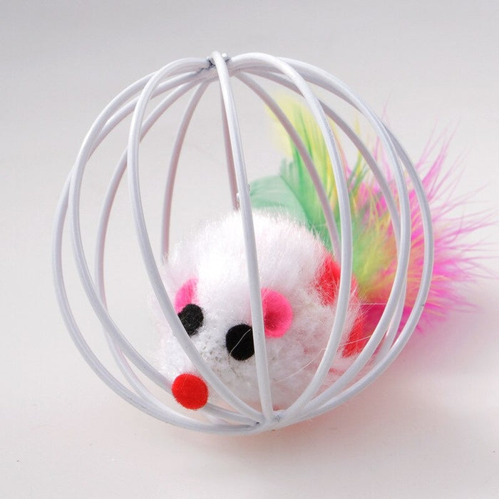 Mice Ball Cage Toy