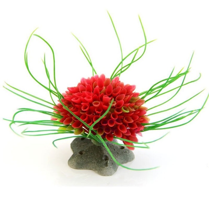 Artificial Green Plant Ornament For Aquarium