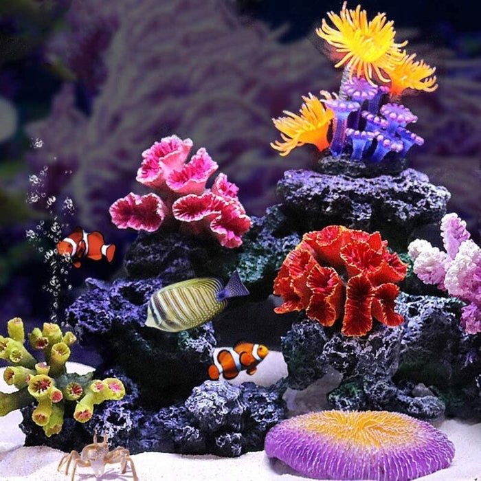 Simulation Coral Ornament For Aquarium