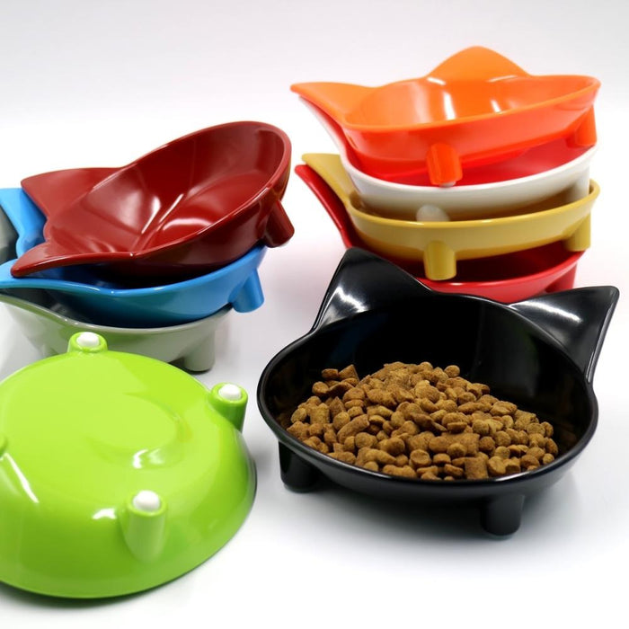 Cat Shaped Food Bowls