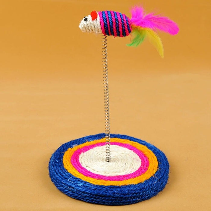Playing Pet Spring Mouse