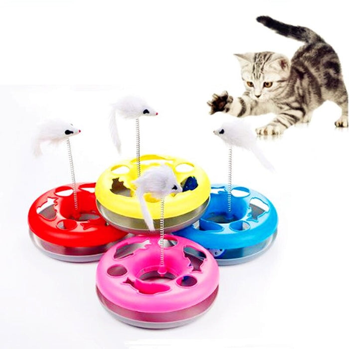 Turntable Cat Training Toys