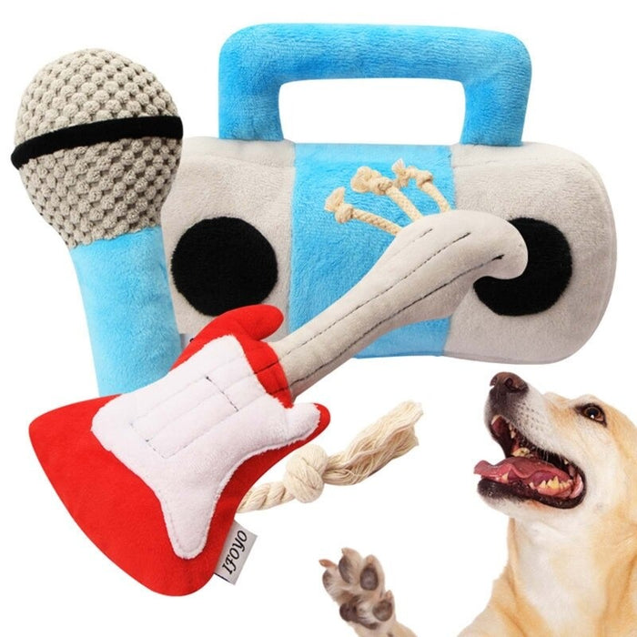 Squeaky Dog Toys Durable Plush Pet Toy