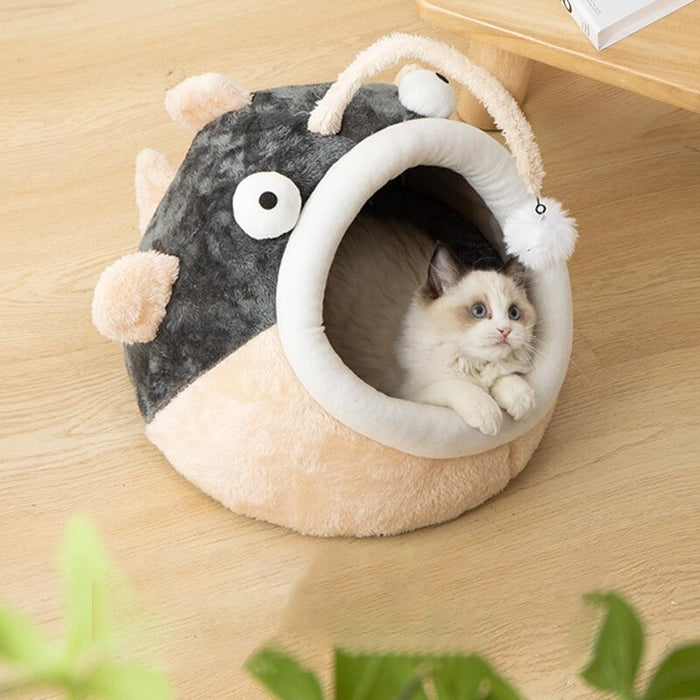 Warm Cave Cat Bed