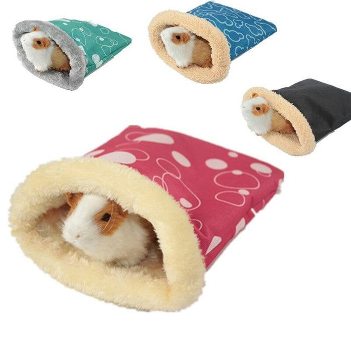 Warm Plush Hamster Bed